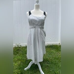 floreat anthropologie dress light blue brand new no tags size 6 with buttons